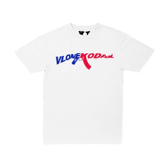 Kodak Black x Vlone 47 T-shirt White