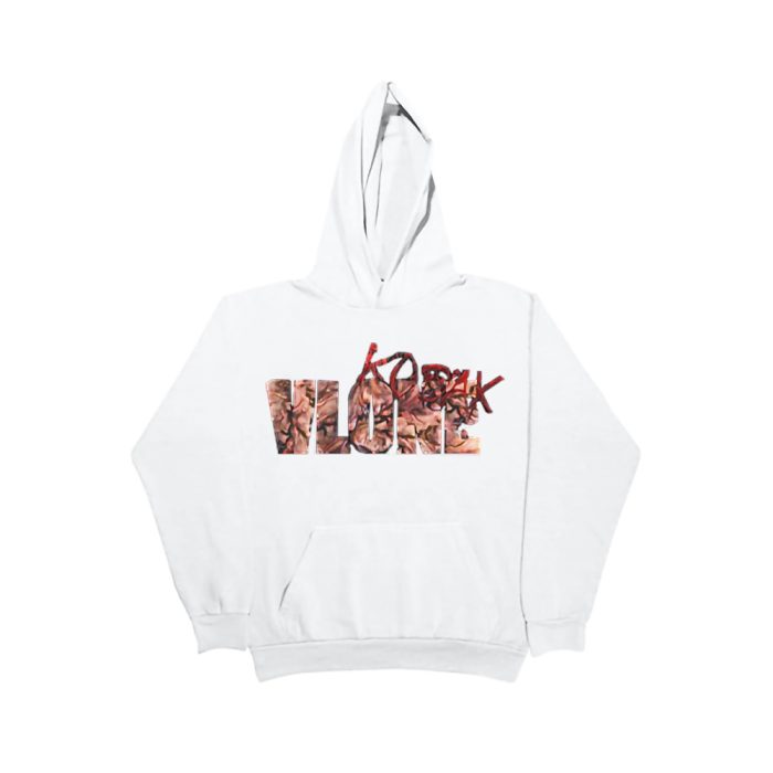 Kodak Black x Vlone White Hoodie