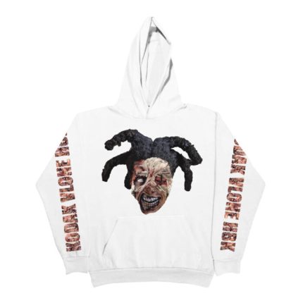 Kodak Black x Vlone Zombie White Hoodie