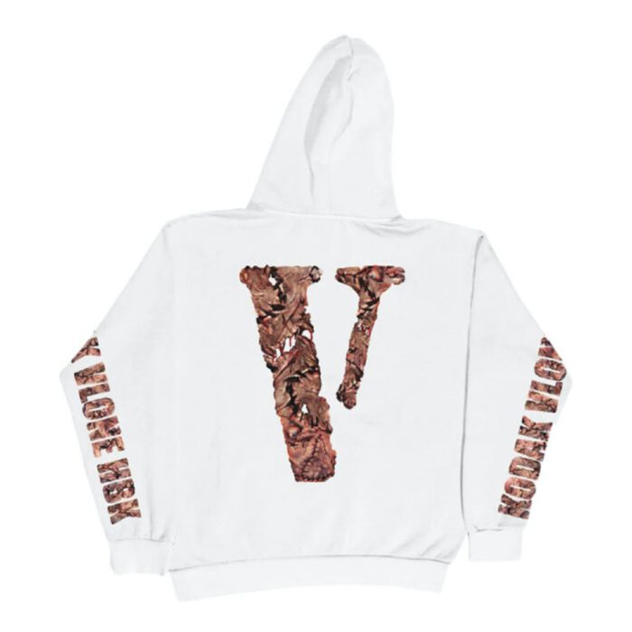 Kodak Black x Vlone Zombie White Hoodie