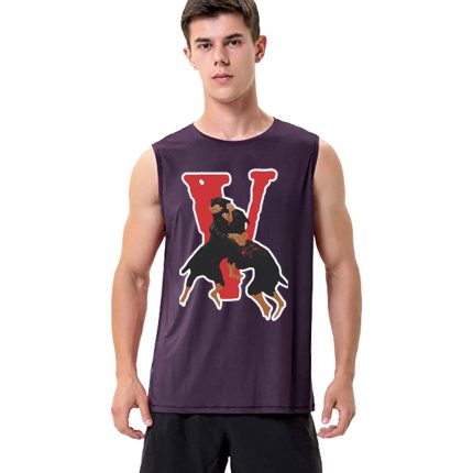 Nav X Vlone Dogs Sleeveless Shirt With Big V Letter