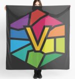 Vlone Multi Color Printed Scarf