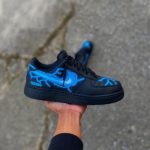 Vlone Custom lighting Air Force Shoes