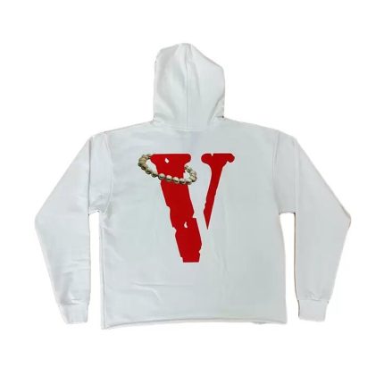 Vlone Marilyn Monroe Vampire Hoodie - White