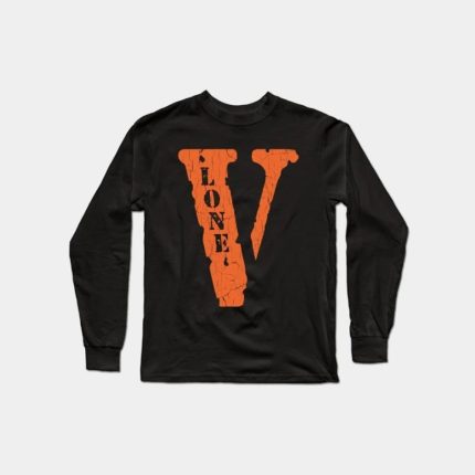 Vlone Grunge Long Sleeve T-Shirt