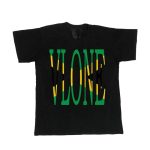 Vlone Jamaica Staple Black Large Tee