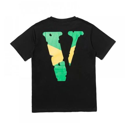 Vlone Jamaica Staple Black Large Tee