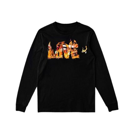 Vlone Love Sweatshirt – Black