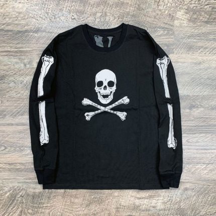 Vlone Skull and Bones Long Sleeve