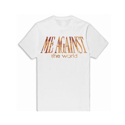 Vlone x Tupac ME AGAINST the world White T-Shirt