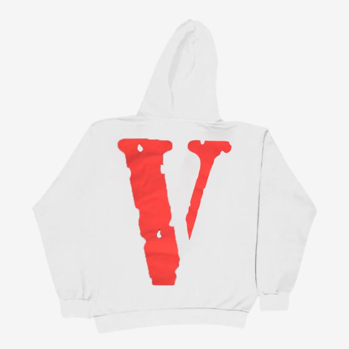 Vlone x Tupac Rebel Of The Underground Hoodie - White